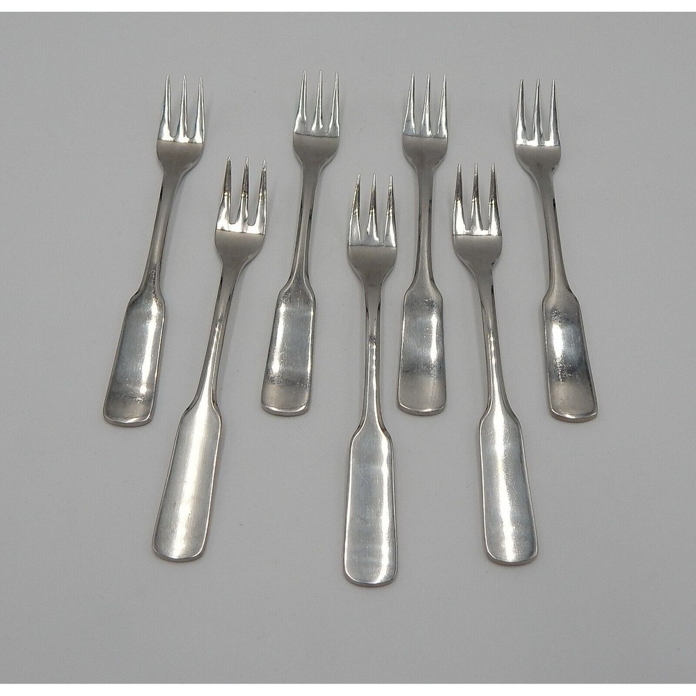 Retroneu Cambridge Cocktail Seafood Fork 18/8 Korea Set of 8
